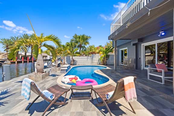 Waterfront Heated Pool Home. Private Boat Dock! - Image 1